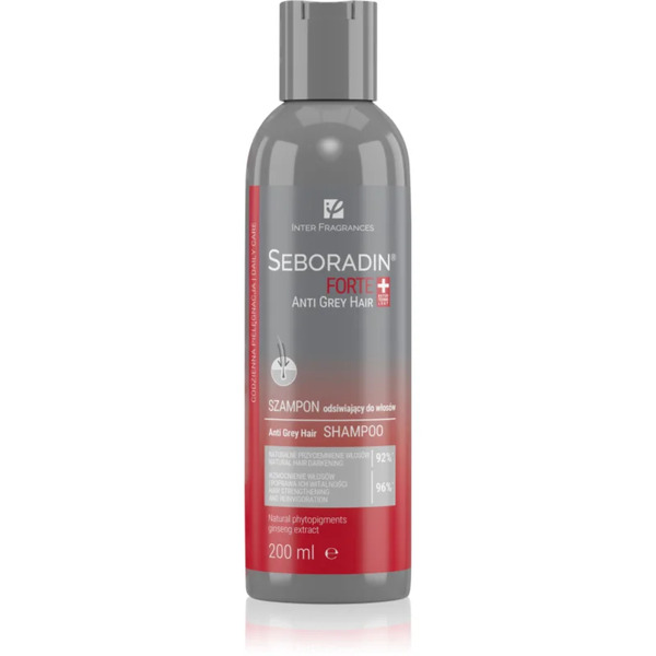  Seboradin Forte Szampon Przeciw Siwieniu Ciemnych Włosów 200 Ml 
