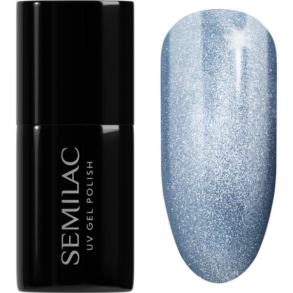  Semilac Uv Hybrid Gloss Gala Hybrydowy Lakier Do Paznokci Z Użyciem Lampy Uv / Led Odcień 665 Blueberry Gloss 7 Ml 