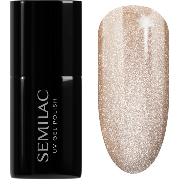  Semilac Uv Hybrid Gloss Gala Hybrydowy Lakier Do Paznokci Z Użyciem Lampy Uv / Led Odcień 663 Blush Gloss 7 Ml 