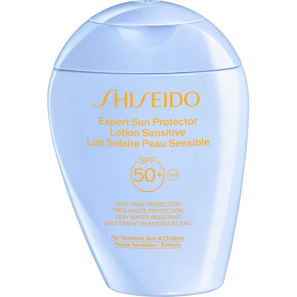  Shiseido Expert Sun Protector Lotion Sensitive Spf50+ Mleczko Ochronne Do Skóry Wrażliwej Spf 50+ 150 Ml 