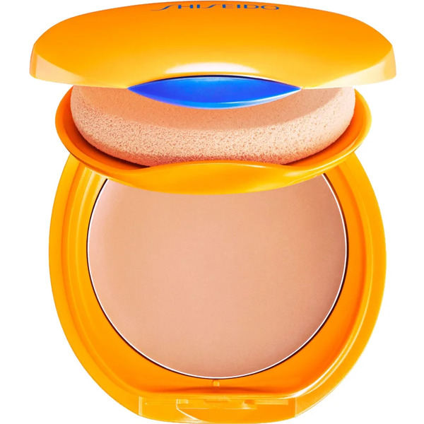  Shiseido Expert Sun Protector Tanning Compact Foundation Spf10 Wodoodporny Podkład W Kompakcie Napełnialny Odcień Natural 12 G 