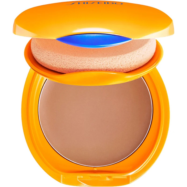  Shiseido Expert Sun Protector Tanning Compact Foundation Spf10 Wodoodporny Podkład W Kompakcie Napełnialny Odcień Bronze 12 G 