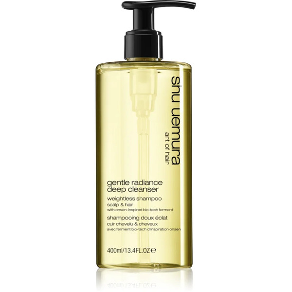  Shu Uemura Deep Cleanser Gentle Radiance Delikatny Szampon Oczyszczający Dla Zdrowych I Pięknych Włosów 400 Ml 