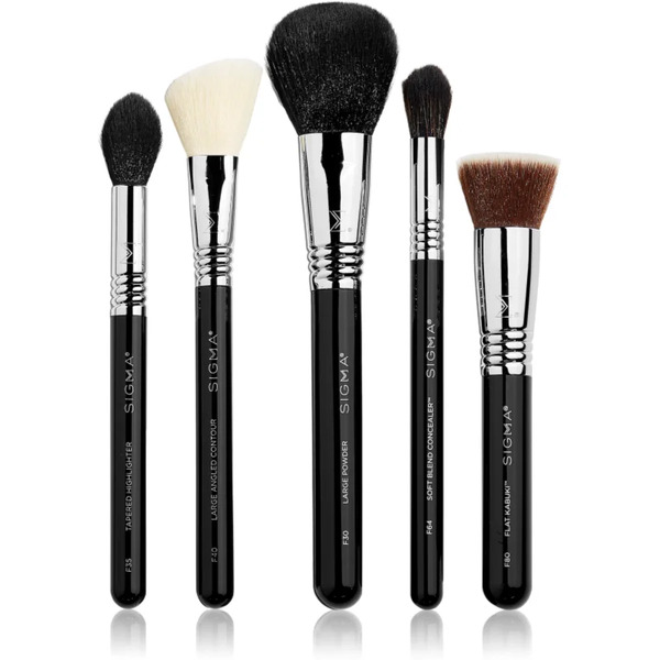  Sigma Beauty Brush Collection Zestaw Pędzli 5 Szt. 
