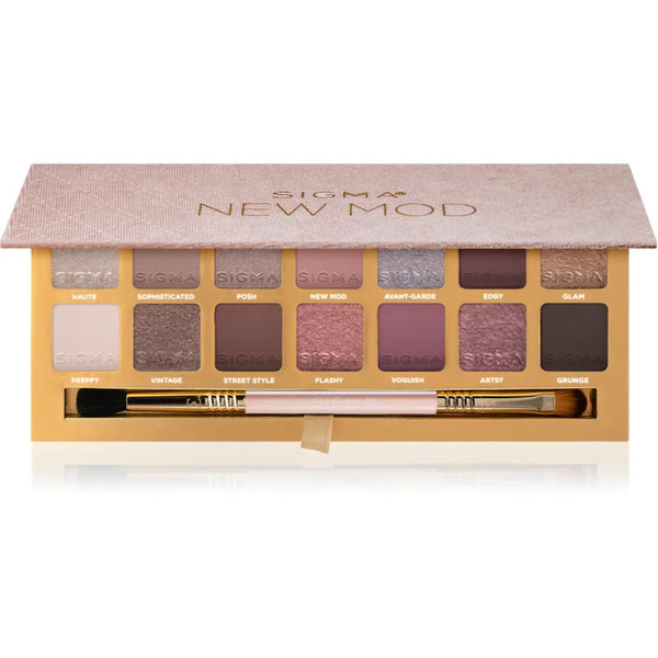 Sigma Beauty New Mod Eyeshadow Palette Paleta Cieni Do Powiek Z Aplikatorem 208.2 G 