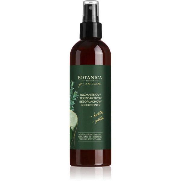  Soaphoria Botanica Slavica Rosemary Protective Leave-in Conditioner Termoochronny Spray Stosowany Podczas Używania Prostownicy I Lokówki 150 Ml 