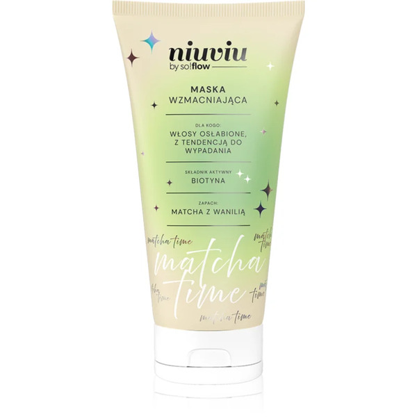  So!flow Matcha Time Strengthening Hair Mask Intensywnie Odżywcza Maska Do Włosów Słabych I Zniszczonych 200 Ml 