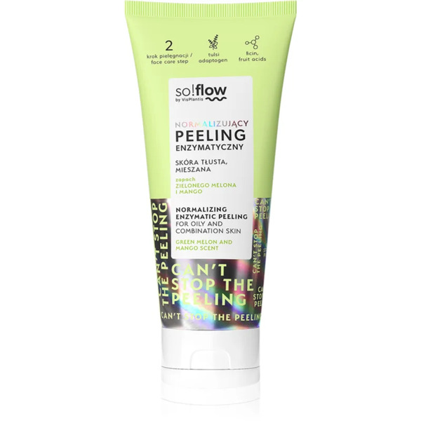  So!flow Normalizing Face Peeling Peeling Głęboko Oczyszczający Do Skóry Tłustej 75 Ml 