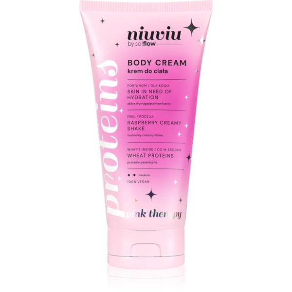  So!flow Raspberry Creamy Shake Body Cream Krem Do Ciała 200 Ml 