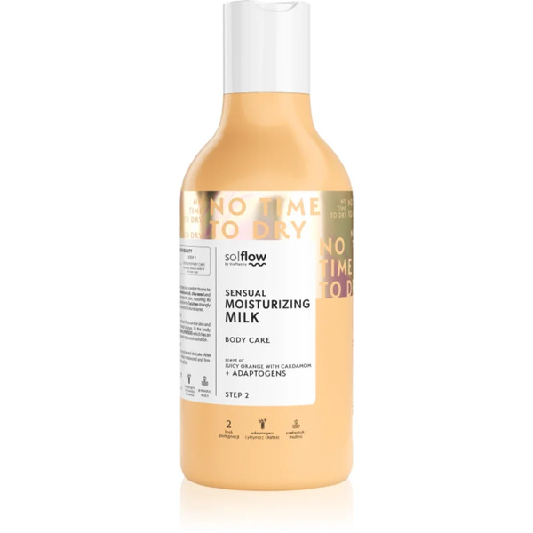  So!flow Sensual Moisturizing Shower Milk Mleczko Do Ciała Orange With Cardamom 400 Ml 