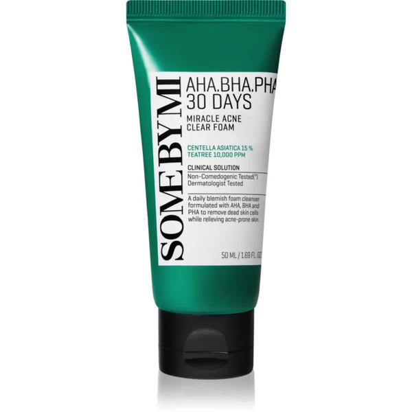  Some By Mi Aha∙bha∙pha 30 Days Miracle Acne Clear Foam Pianka Dogłębnie Oczyszczająca Do Skóry Z Problemami 50 Ml 
