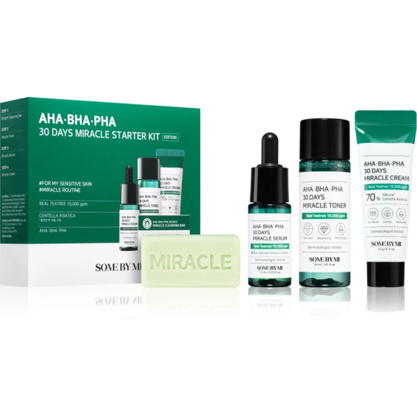  Some By Mi Aha∙bha∙pha 30 Days Miracle Starter Kit Zestaw Do Skóry Z Problemami 