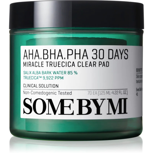  Some By Mi Aha∙bha∙pha 30 Days Miracle Truecica Clear Pad Płatki Oczyszczające Do Skóry Z Problemami 70 Szt. 