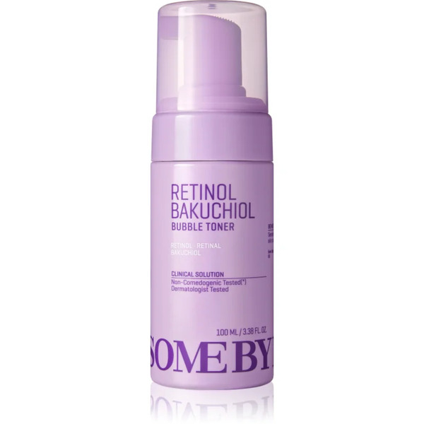  Some By Mi Retinol Bakuchiol Bubble Toner Tonik Do Twarzy Redukujący Oznaki Starzenia O Działaniu Uspokajającym 100 Ml 