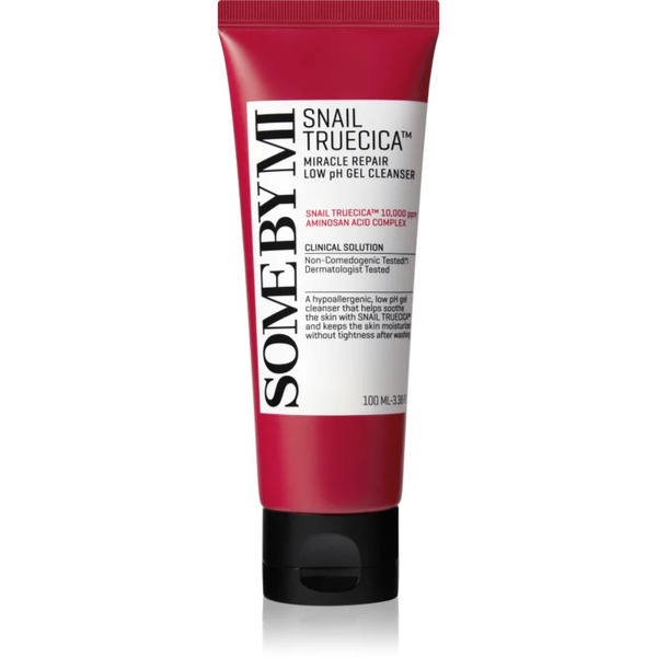  Some By Mi Snail Truecica Miracle Repair Low Ph Cel Cleanser Kojący żel Oczyszczający Do Cery Tłustej I Problematycznej 100 Ml 