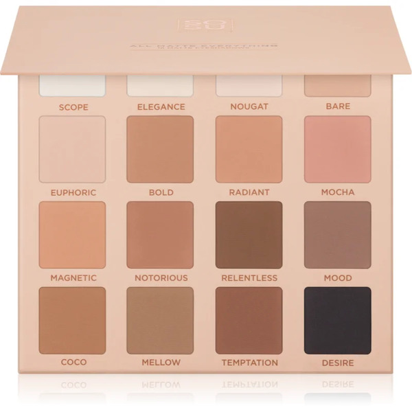  Sosu Cosmetics All Matte Everything Eyeshadow Palette Paleta Cieni Do Powiek 16x2 G 