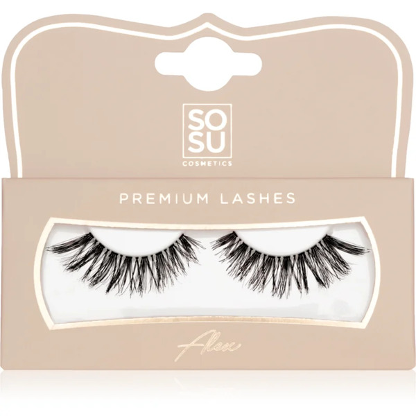  Sosu Cosmetics Premium Lashes Sztuczne Rzęsy Odcień Alex 1 Szt. 