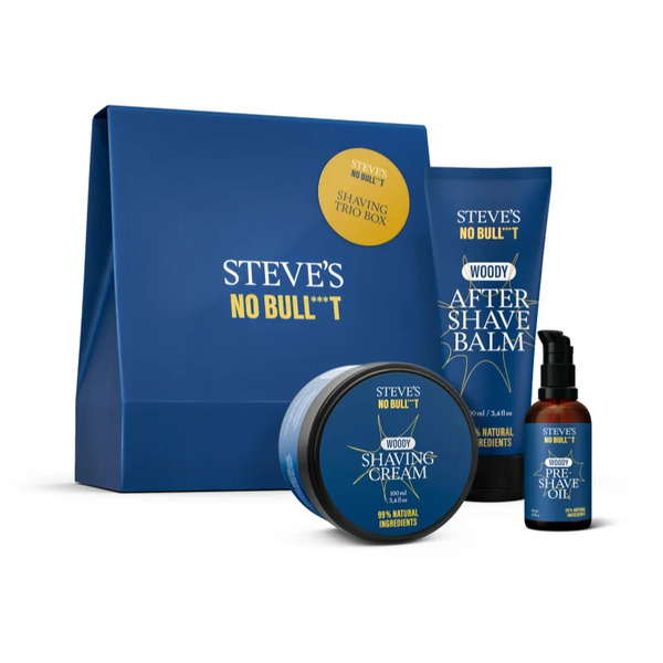  Steve's No Bull***t Shaving Trio Zestaw Upominkowy Do Golenia 