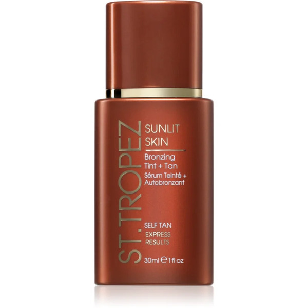 St.tropez Sunlit Skin Bronzing Tint + Tan Tonujący Krem Samoopalający Do Twarzy 1 Szt. 