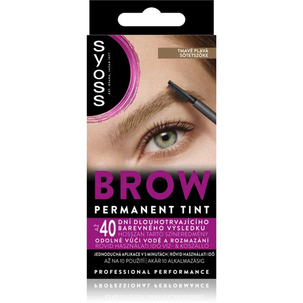  Syoss Brow Tint Farbka Do Brwi Odcień Dark Blonde 10 Ml 