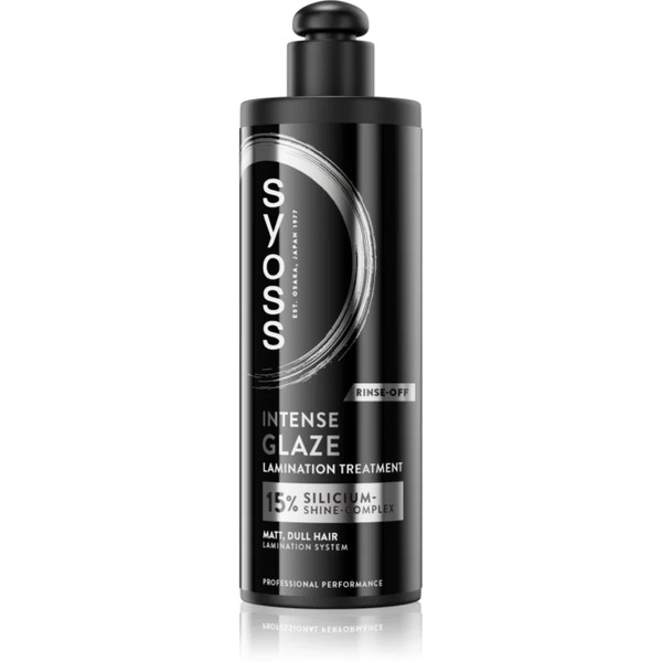  Syoss Intense Glaze Lamination Treatment Intensywna Pielęgnacja Do Nabłyszczania I Zmiękczania Włosów 200 Ml 