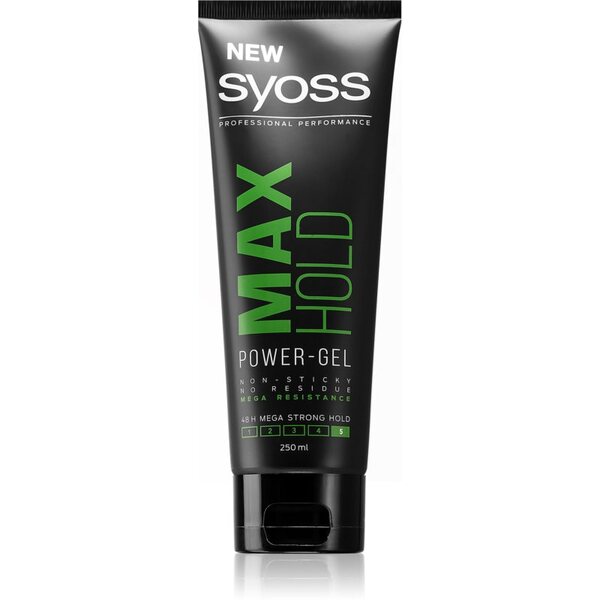  Syoss Max Hold żel Do Włosów Mocno Utrwalający 250 Ml 