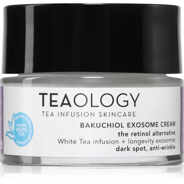  Teaology Bakuchiol Infusion Exosome Cream Odmładzający Krem Nawilżający Przeciw Przebarwieniom 50 Ml 