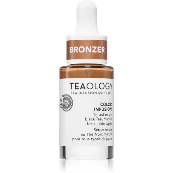 Teaology Color Infusion Tinted Serum Serum Do Ujednolicania Kolorytu Skóry Natychmiastowy Efekt Brązowej Opalenizny 15 Ml 