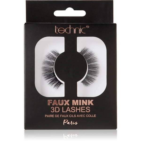  Technic Cosmetics Faux Mink Sztuczne Rzęsy Paris 1 Para 