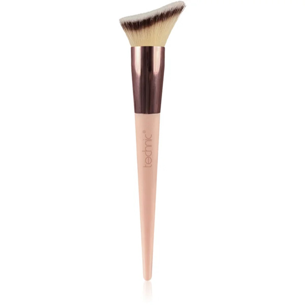  Technic Cosmetics Foundation Brush Pędzel Do Nakładania Podkładu W Płynie 1 Szt. 