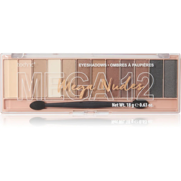  Technic Cosmetics Mega Eyeshadows Paleta Cieni Do Powiek Odcień Mega Nudes 18 G 