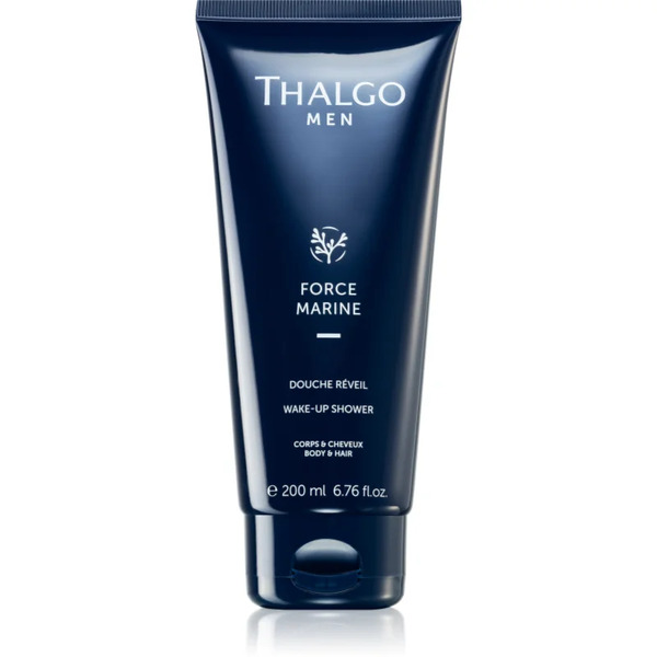  Thalgo Force Marine Wake-up Shower Pobudzający żel Pod Prysznic Do Ciała I Włosów Dla Mężczyzn 200 Ml 