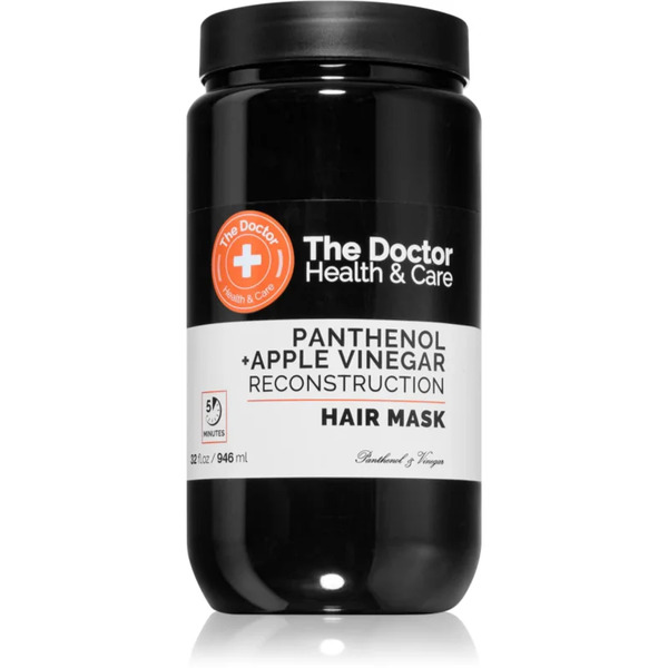  The Doctor Panthenol + Apple Vinegar Reconstruction Hair Mask Intensywna Maska Regenerująca Do Włosów 946 Ml 