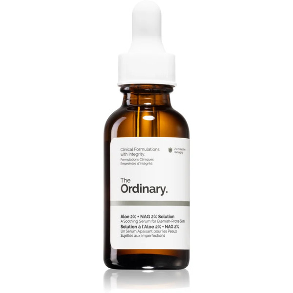  The Ordinary Aloe 2% + Nag 2% Solution Serum łagodzące Przeciw Trądzikowi 30 Ml 