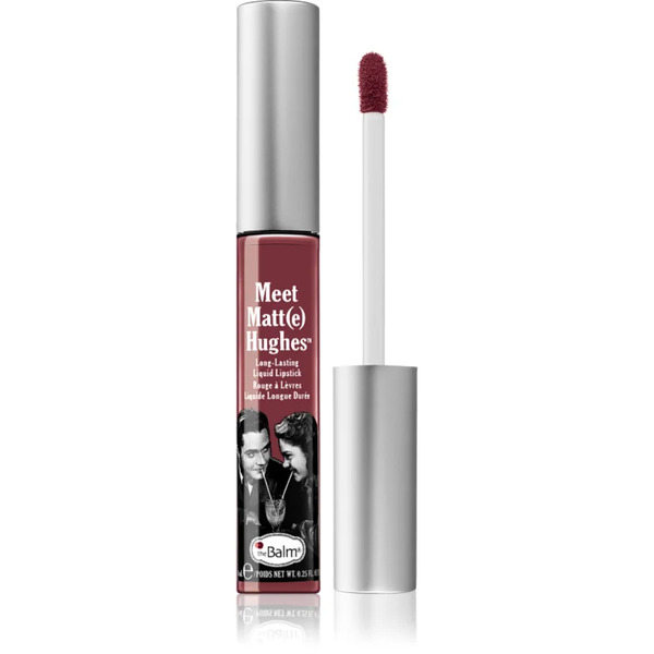  Thebalm Meet Matt(e) Hughes Long Lasting Liquid Lipstick Długotrwała Szminka W Płynie Odcień Confident 7.4 Ml 