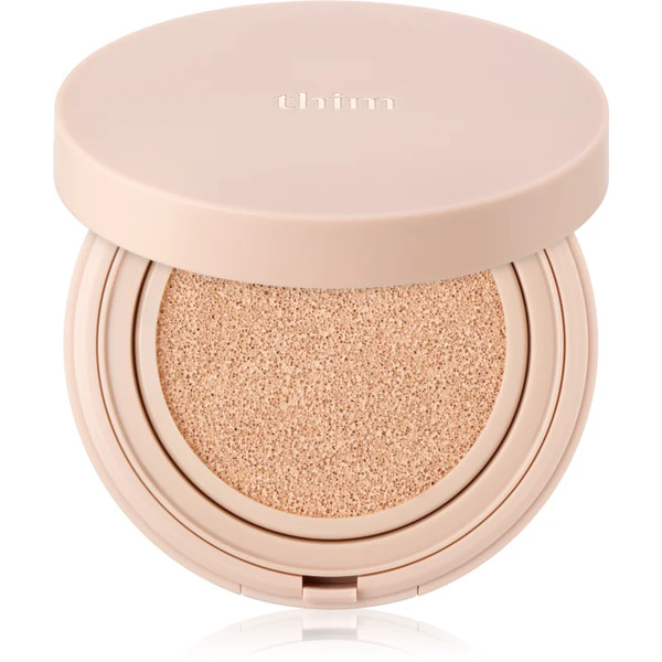  Thim Luminous Skin Cushion Długotrwały Podkład W Gąbce Do Rozjaśnienia I Nawilżenia Odcień 19 Porcelain 15 G 