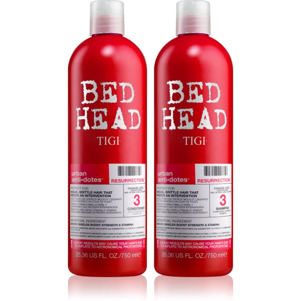  Tigi Bed Head Urban Antidotes Resurrection Wygodne Opakowanie Do Włosów Słabych, Zniszczonych Dla Kobiet 