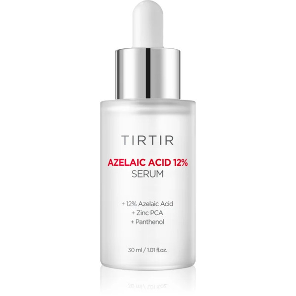  Tirtir Azelaic Acid 12% Serum Kojące Serum Przeciw Zaczerwienieniom Skóry O Działaniu Nawilżającym 30 Ml 
