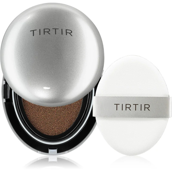  Tirtir Mask Fit Aura Cushion Nawilżający Podkład W Gąbce Z Efektem Rozświetlającym Odcień 51n Fudge 18 G 