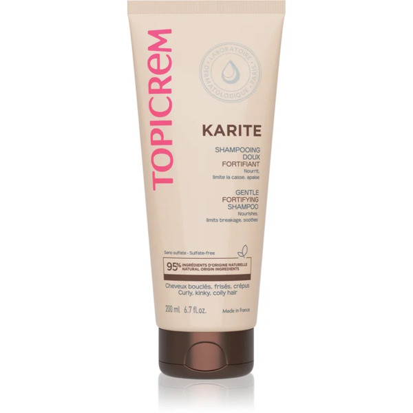  Topicrem Karité Gentle Fortifying Shampoo Szampon Wzmacniający Włosy Słabe 200 Ml 