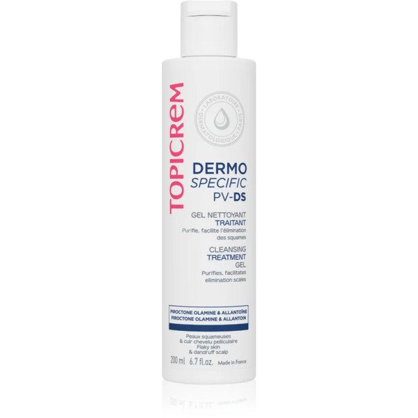  Topicrem Pv/ds Cleansing Gel żel Do Mycia Ciała I Skóry Głowy 200 Ml 