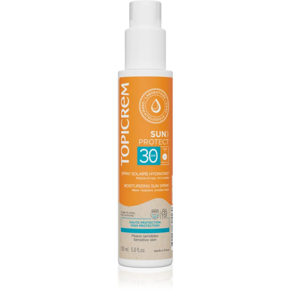  Topicrem Sun Protect Moisturizing Sun Spray Spray Ochronny Z Efektem Nawilżającym Spf 30 150 Ml 