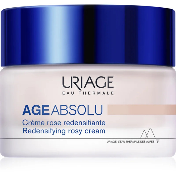 Uriage Age Absolu Redensifying Rosy Cream Przeciwzmarszczkowy Krem Rozjaśniający Z Efektem Liftingu Z Kwasem Hialuronowym 50 Ml 