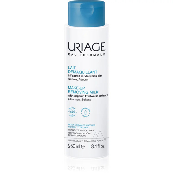 Uriage Eau Thermale Make-up Removing Milk Delikatne Mleczko Do Demakijażu Do Twarzy I Okolic Oczu 250 Ml 
