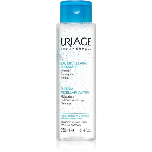  Uriage Hygiène Thermal Micellar Water - Normal To Dry Skin Oczyszczający Płyn Micelarny Do Skóry Normalnej I Suchej 250 Ml 