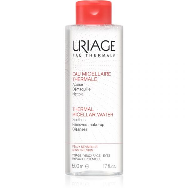  Uriage Hygiène Thermal Micellar Water - Sensitive Skin Oczyszczający Płyn Micelarny Dla Cery Wrażliwej 500 Ml 