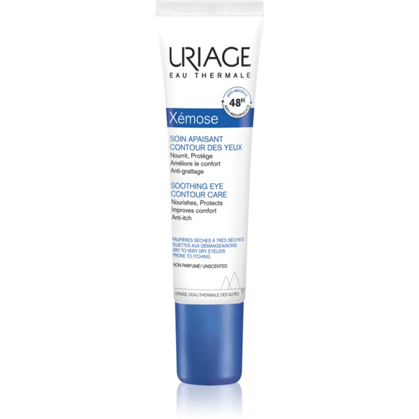  Uriage Xemose C8+ Soothing Nourishing Palpebral Care Kojący Krem Pod Oczy Do Cery Suchej I Atopowej 15 Ml 