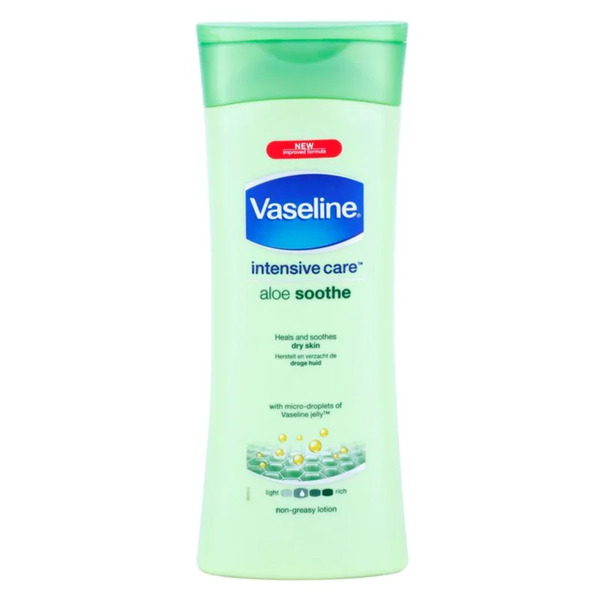  Vaseline Aloe Soothe Nawilżające Mleczko Do Ciała Z Aloesem 400 Ml 