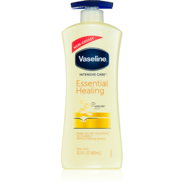  Vaseline Intensive Care Nawilżające Mleczko Do Ciała Z Dozownikiem Essential Healing 600 Ml 