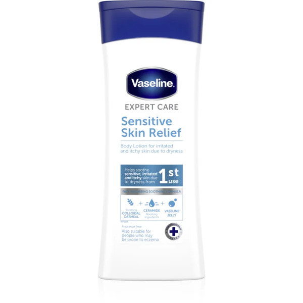  Vaseline Sensitive Skin Relief Mleczko Do Ciała Do Skóry Wrażliwej 400 Ml 